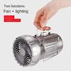 Solar LED horse lamp portable light outdoor tent light USB new electric fan camping light