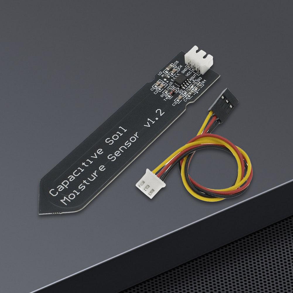 Soil Humidity Moisture Sensor Module Wide Voltage 3.3V Garden Watering DIY Module Corrosion Resistant W/ Gravity for Arduino