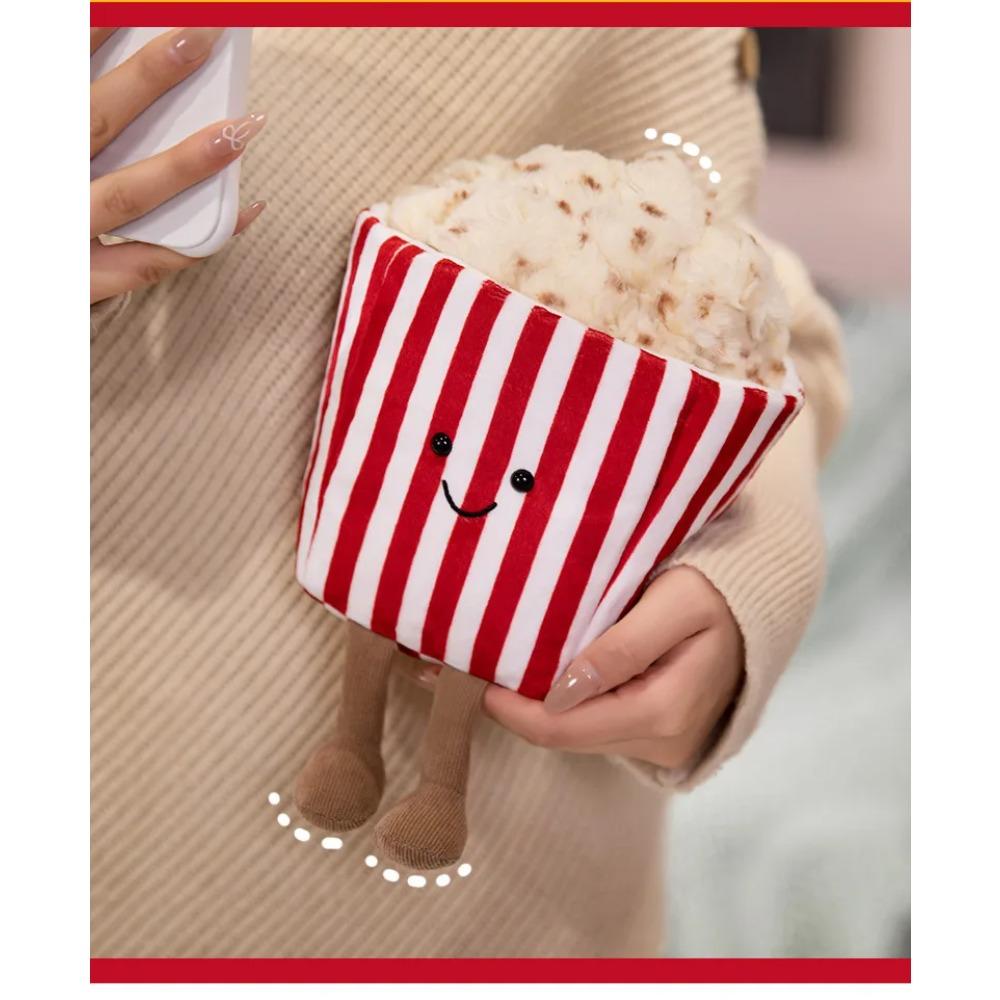 Милая имитация веселая кукла попкорн плюшевая игрушка детский подарок для успокоения мягкая милая кукла