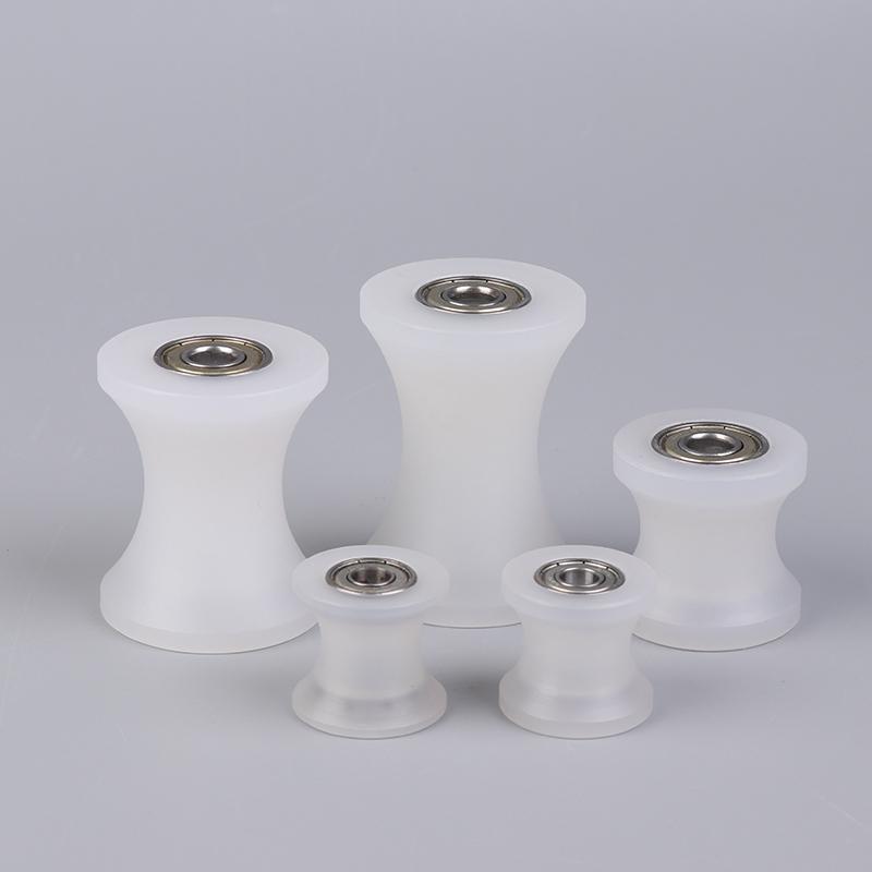 1 Stück Nylon U-Nut Lagerrolle Schienenrad Führungsrolle Stützrolle Tür Fenster Schiebetür Mechanische Riemenscheibe