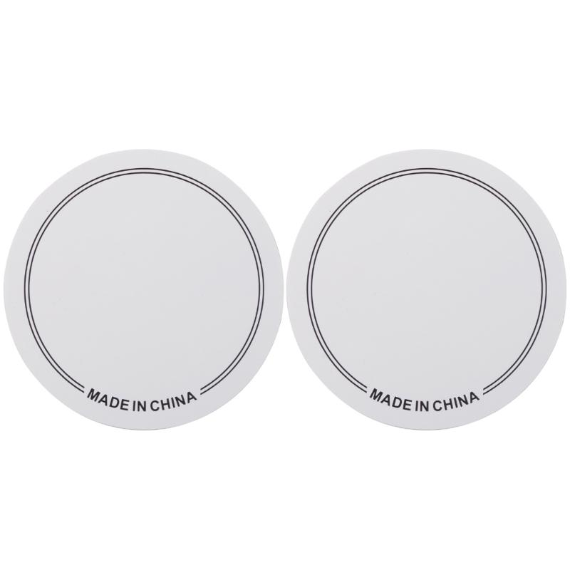 2pcs Single/Double Pedal Drum Patches Skin Replacement Self-Adhesive Drumhead Patchs Protector for Kick Bass Durm Parts