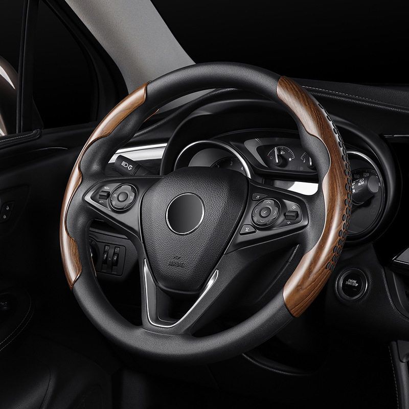 

and Japanese Imported Technology, New Model, All-Season Universal Car Steering Wheel Cover, Anti-Slip Cover, Steering Assist Cover, Carbon Fiber Ineosgrenadier Grenadier Peach wood grain model