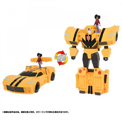 Transformers Esc 02 Transformers Earthspark Spin Changer Bumblebee   Moe