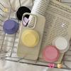 Per Magsafe Magnetico Carino Caramella Retrattile Airbag Supporto Stand Ins Colore Solido Rotondo Impugnatura Telefono Porta Carica Wireless Dito