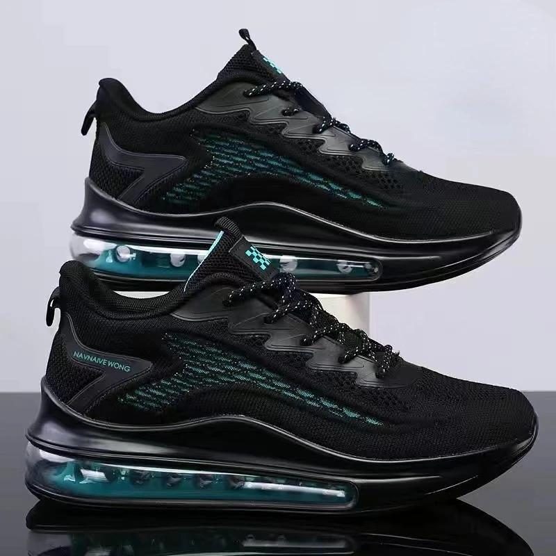 New Men's Casual Air Cushion Running Shoes Comfortable Men's Autumn New Mesh Breathable Lightweight Soft Sports Shoes