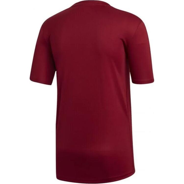 Adidas 19 Ss V-Neck Comfortable Striped Short Sleeve Soccer Jersey Men Jersey Burgundy DP3203