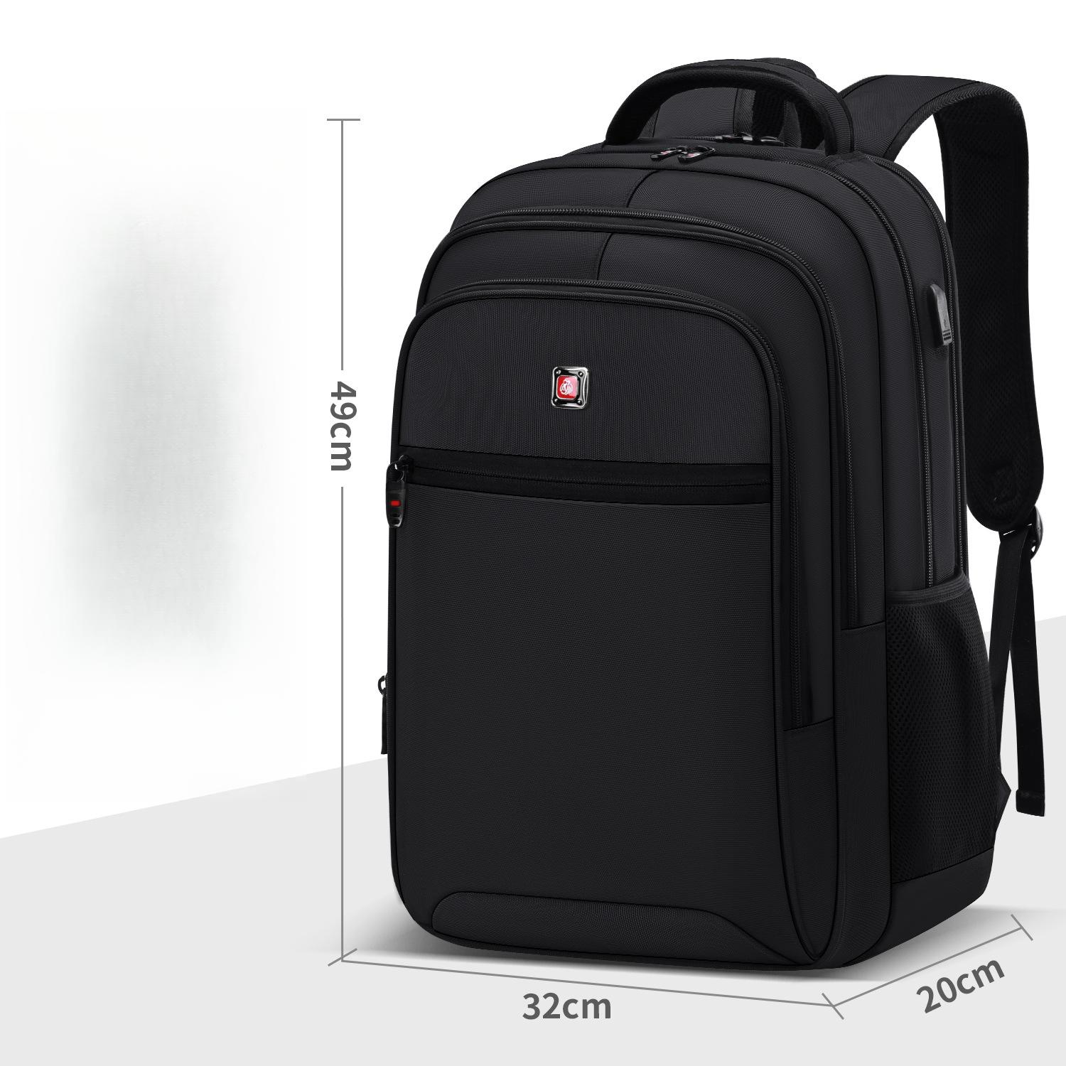 

A Lightweight and Large-capacity Backpack for Men, Suitable for Casual Business Trips, Commuting To Work, and Backpacks Single Schoolbag