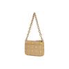 MCM Monogram Print Fashion Chain Leather Mini Shoulder Bag Women Shoulder Bag Beige MYZCSSX01I6001