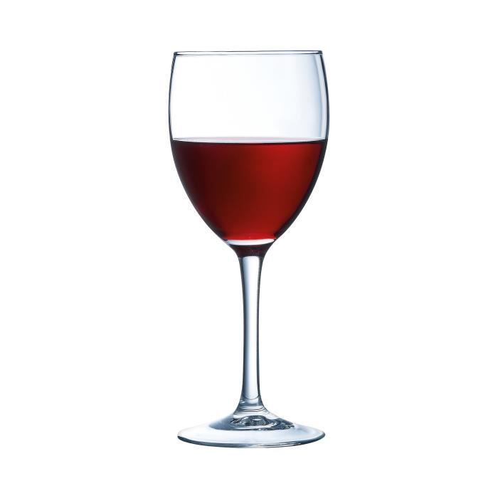 Verre À Pied - Arcoroc - Princesa - 42cl - Verre Trempé - Lot De 6 Verres
