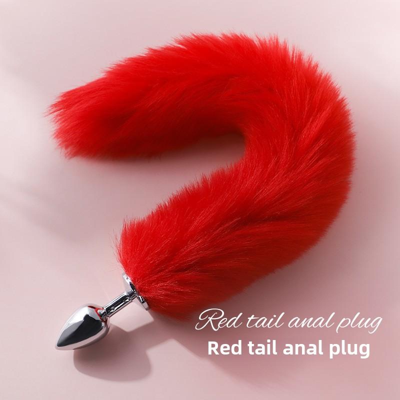 Mini Dopuri Anale Coadă de Vulpe Dopuri Anale Dilatare Anală Dispozitive de Tortură SM Condiționare Erotică Pedeapsă Dopuri Anale Produse pentru Adulți