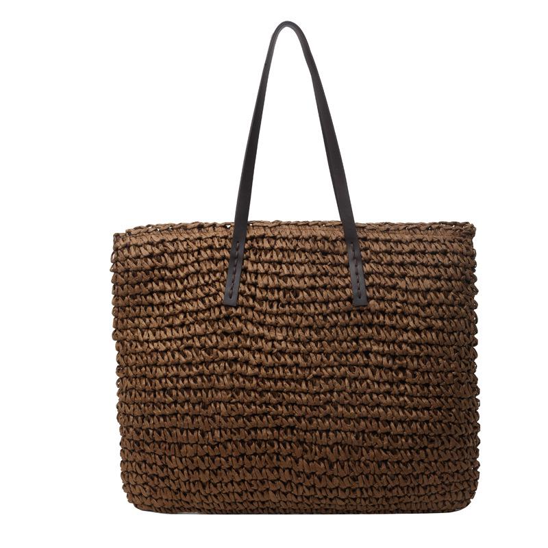 2026 Women's Versatile Large Capacity Woven Crossbody Handbag: Casual, Simple Fashion Shoulder Bag for Commuting