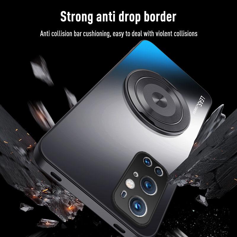 For Oneplus 13 13R 13S 12 12R 11 11R 10T 10R 10 9 8 Pro 9R 9RT 8T Magnetic Ring Stand Back Phone Case Magsafe Ring Protect Cover