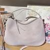 New cowhide leather bag, dumpling bag, tote bag, shoulder crossbody handbag, underarm bag, women's large capacity
