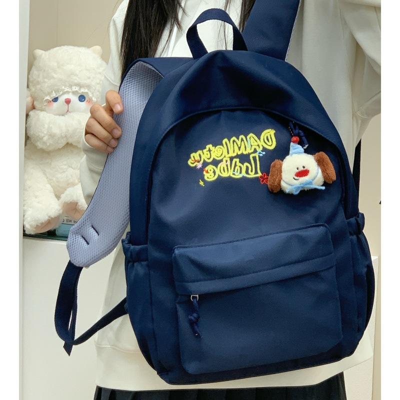 School bag new campus-style student backpack, girls' travel backpack, high-end lightweight backpack for girls