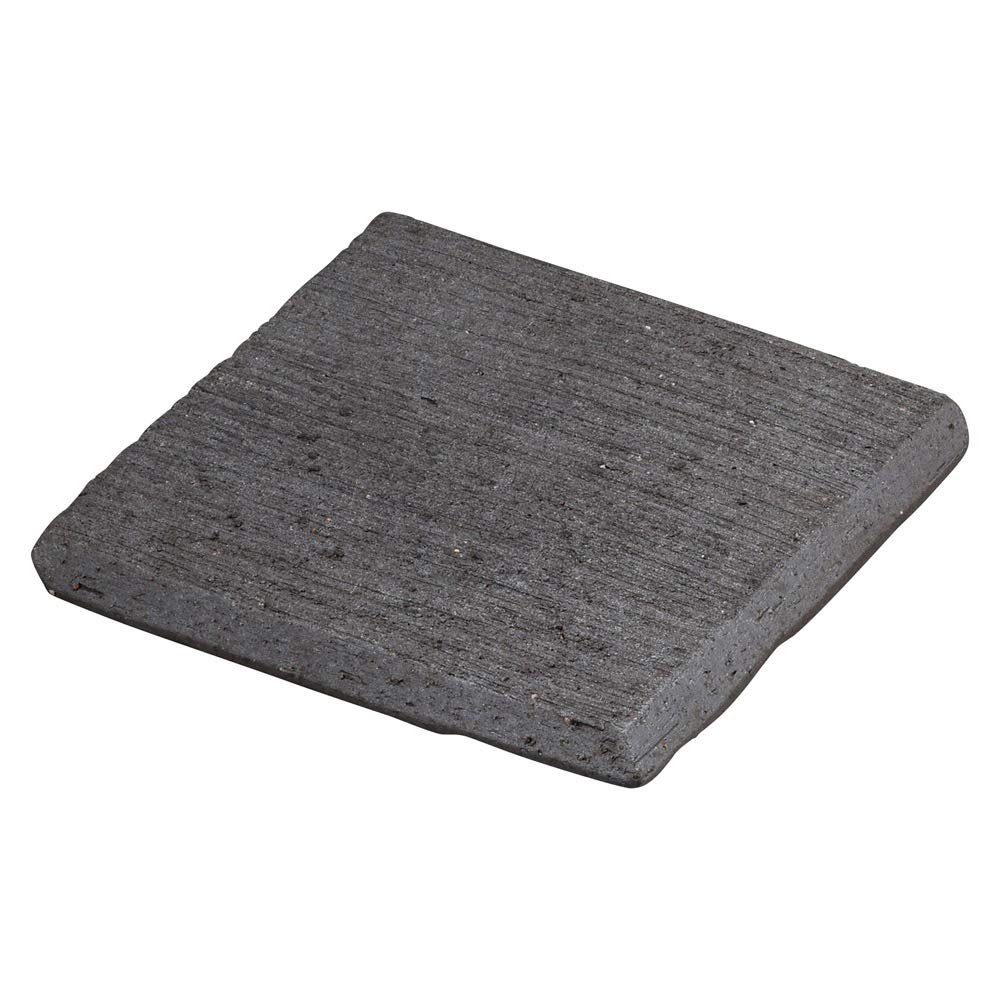 Посуда Сигараки Хечимон двусторонняя тарелка из кипарисовой коры, среднего размера, обожженная в печи, с копченым покрытием, MR-3-3073