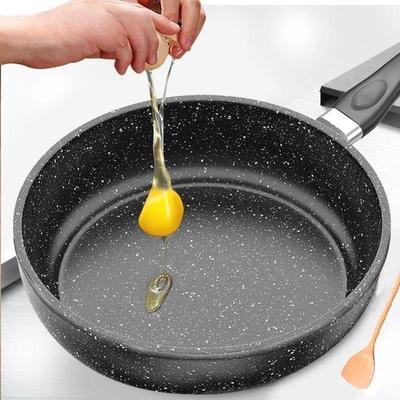 Maifan Stein Bratpfanne Antihaftpfanne Haushaltsbratpfanne ohne öligen Rauch Pfannkuchenpfanne Induktionsherd Pfanne
