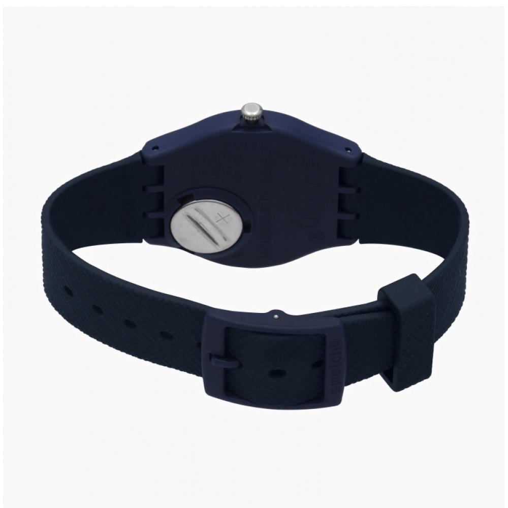 Swatch So28n702 Classic Sir Blue Common Urethane Watch