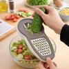 Mini 3-in-1 Manual Carrot Grater Handheld Garlic Grinder Vegetable Slicer  Kitchen Gadgets