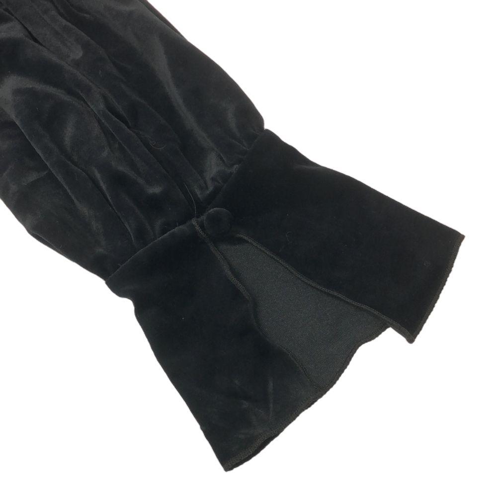 SNIDEL Long sleeve Velor Knee-length dress 1 black SWFO225041 Women Used