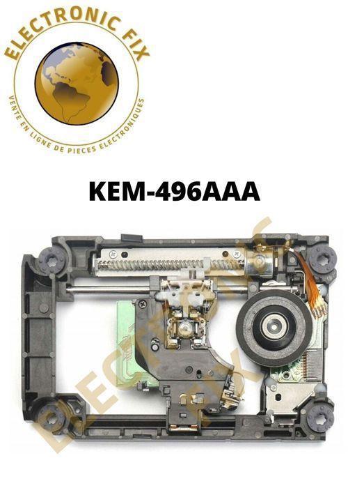ELECTRONICFIX KEM-496AAA Laser Cart with KES-496 Lens Block Compatible with PlayStation 4 Slim CUH-2xxx and PS4 Pro CUH-70xx