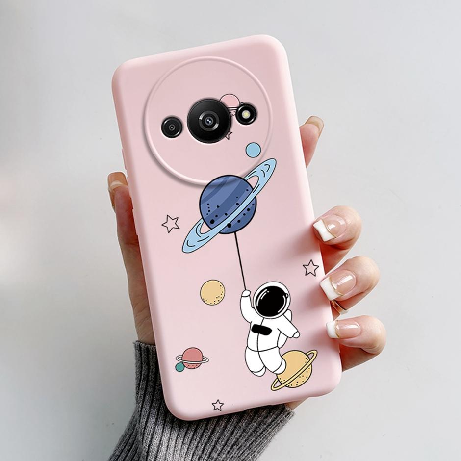 Mobilie Phone Shell Cases For Xiaomi Redmi A3 4G Cute Cartoon Coque For Xiaomi Redmi A3 4G Candy Color Smart Phone Covers Shells