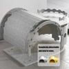 Tunelové psí pelíšek Úkryt Měkký domeček Spací postel pro mazlíčky pro vnitřní použití Úkryt pro mazlíčky Kempingová postel Byt