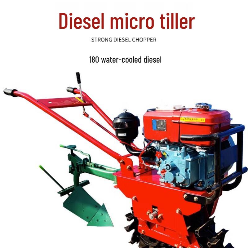 Nuoshuer 177 Gasoline Multi-Functional Mini Tiller CN plug (adapter included)