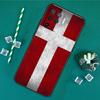 Dänemark Flagge Hülle Für Oppo A40 A60 A80 A16 A76 A96 A18 A38 A58 A78 A98 A91 A15 A17 A74 A94 A54 A57S Cover