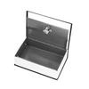 Safe Box Simulation Book Shape Decorative Storage Money Case for Bedroom Living Room OfficeBlack