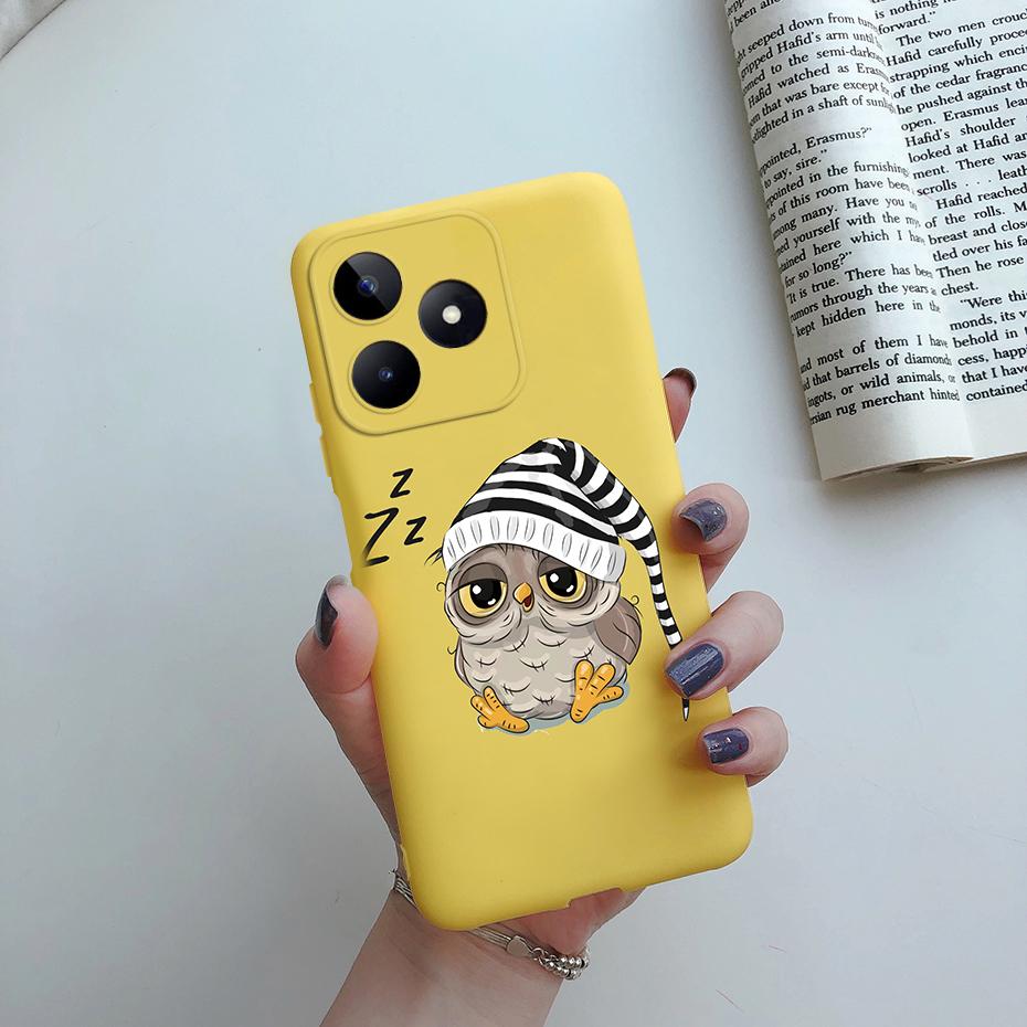 For Funda Realme Note 50 Case RMX3834 Cute Love Heart Silicone Soft Phone Case For Realme Note 50 Back Cover Note50 6.74" Coque
