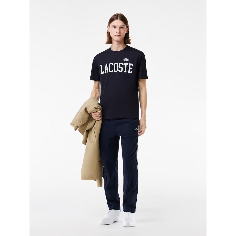 Lacoste Men S Logo Graphic Puff Badge MaTch T ShirT Th7411 54g Hde q2nTh7411 54gHde