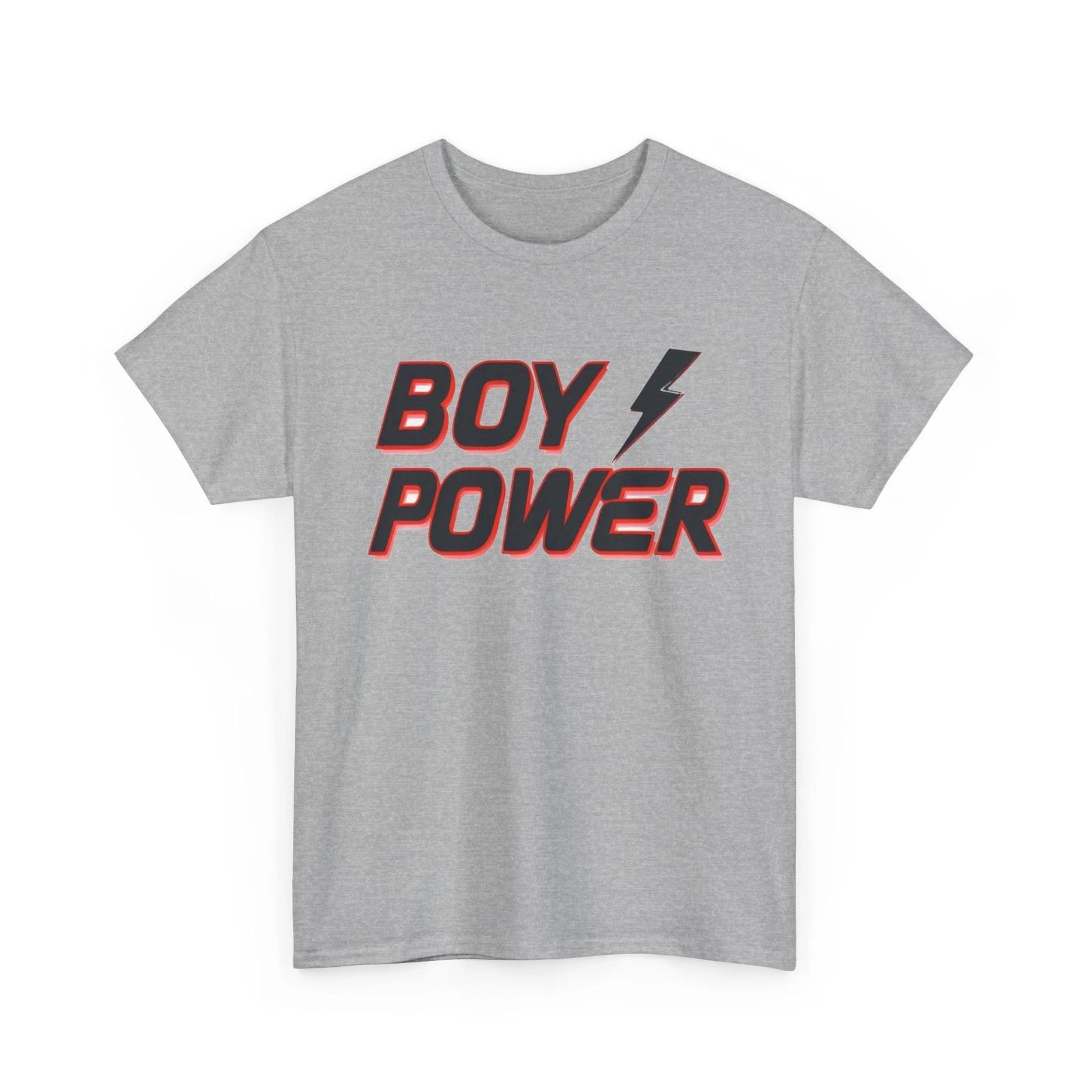 Boy Power Graphic Tee, Unisex T-Shirt, Men s Women s Empowerment Shirt 3XL