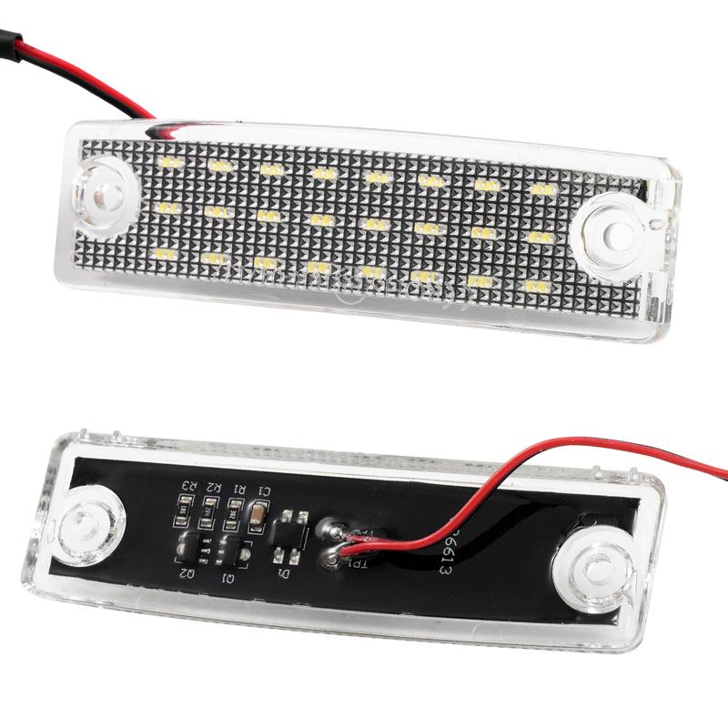 For Toyota Land Cruiser Prado 150 Haice 100 Series 4Runner Sienna Sequoia Hilux Lexus GX470 Led License Plate Lights 81270-35090