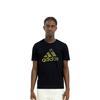 Adidas T Shirts Men's Black Crew Neck Moderate Straight Fit GL2399