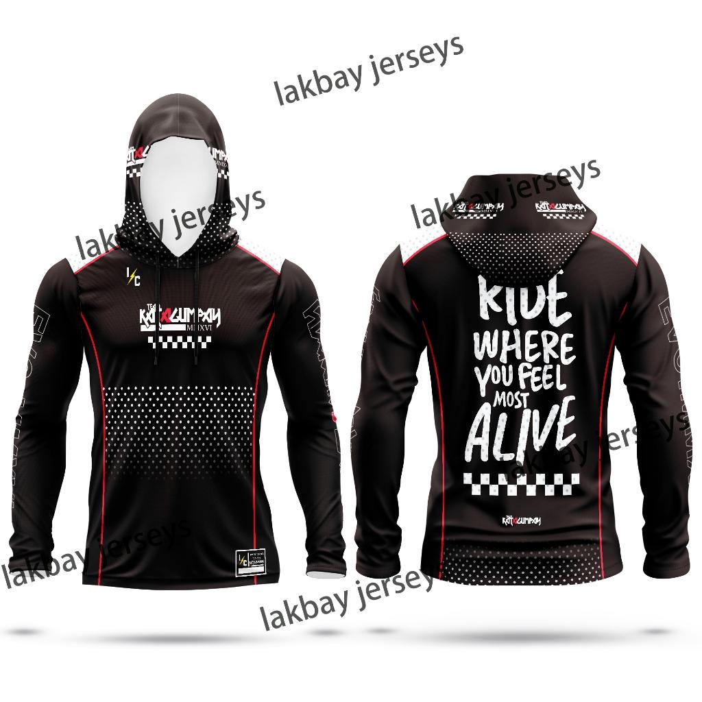 Long sleeve Jersey Hoodie for men Sublimation Motorcycle jersey Riding Shirt Full Printed M