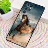 Running Animal Horse TPU Phone Case For Samsung Galaxy Note 10 Pro S26 S25 S24 S23 S22 Ultra Plus S21 FE S20 Shockproof Cover