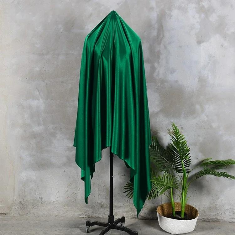 100x150cm Acetate Satin Fabric Double-sided Solid Color Glossy Smooth Skirt Strap Imitation Silk Cloth Apparel for Diy Sewing