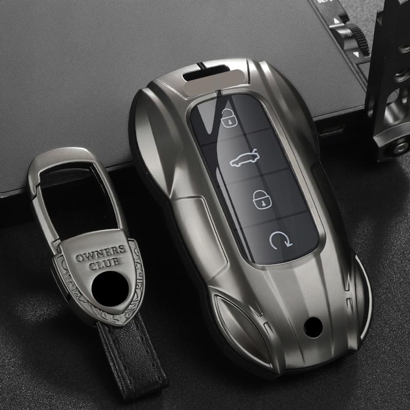 Metal Car Remote Key Cover Case Holder Protector Bag Keychain Styling Fob For Chery Arrizo 5 Plus 8 Tiggo 8 PRO 7 Plus 9 Omoda 5
