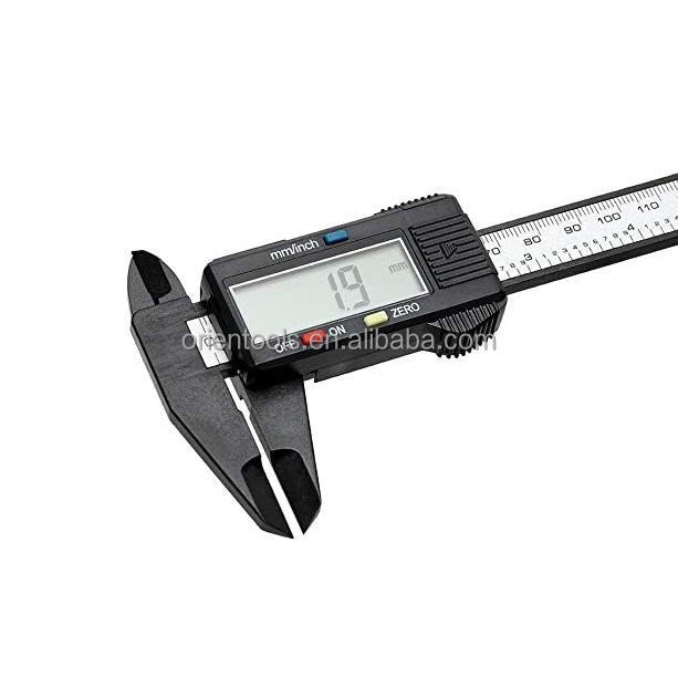 Lightweight Carbon Fiber Composites 4 Inch 6 Inch Electronic Caliper 0-150 mm