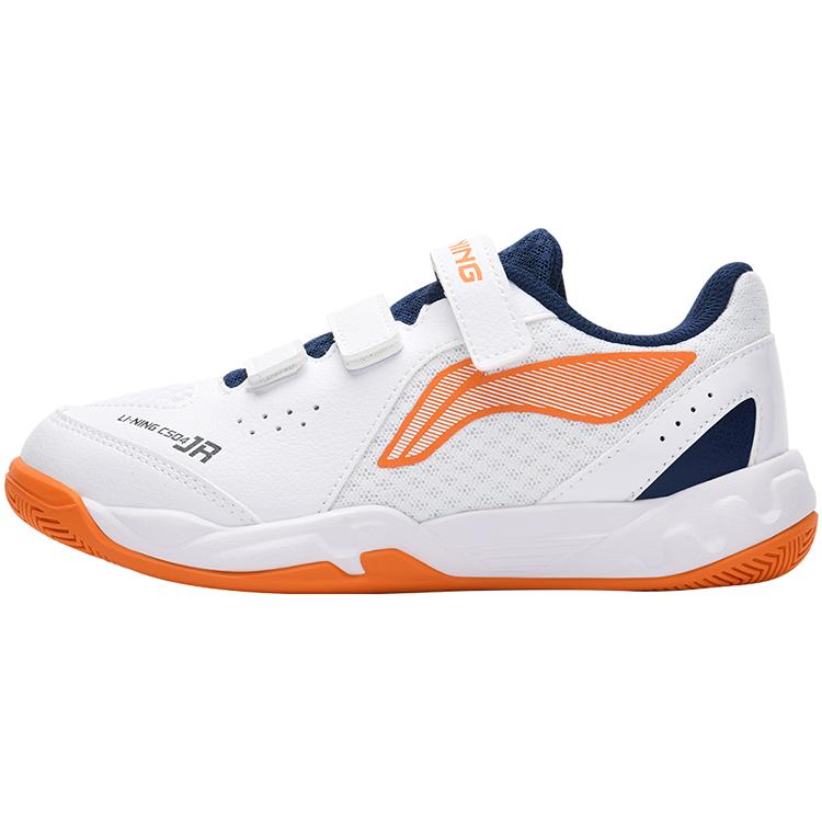 

New LiNing Slip Resistant, Abrasion Resistant, Breathable Low top Badminton Shoes Standard White Kids AYTT016-3 33