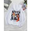 Never Look Back Creative Smile Skull Hoodies Women Warm Comfortable Sweatshirt Loose Hip Hop Street Clothes Loose Hoody Hoodies & Sweatshirts Women’s