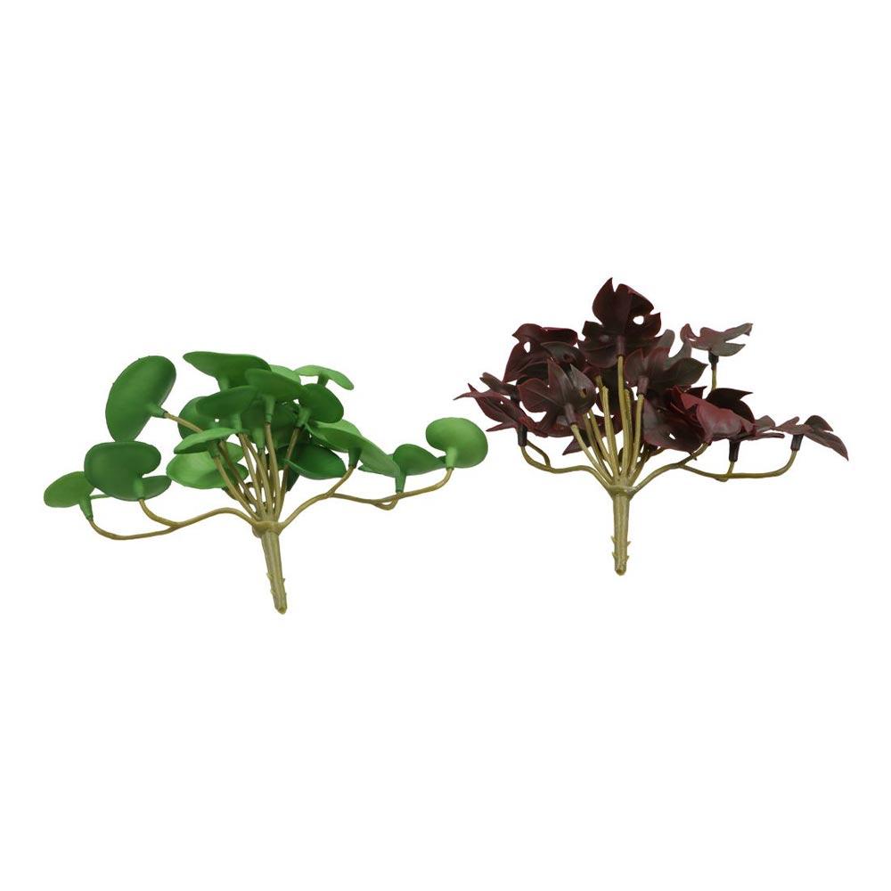 Handmade Artificial Copper Coin Grass Plants Soft Mini Bouquet Fake Ivy Leaf Leaves  Office