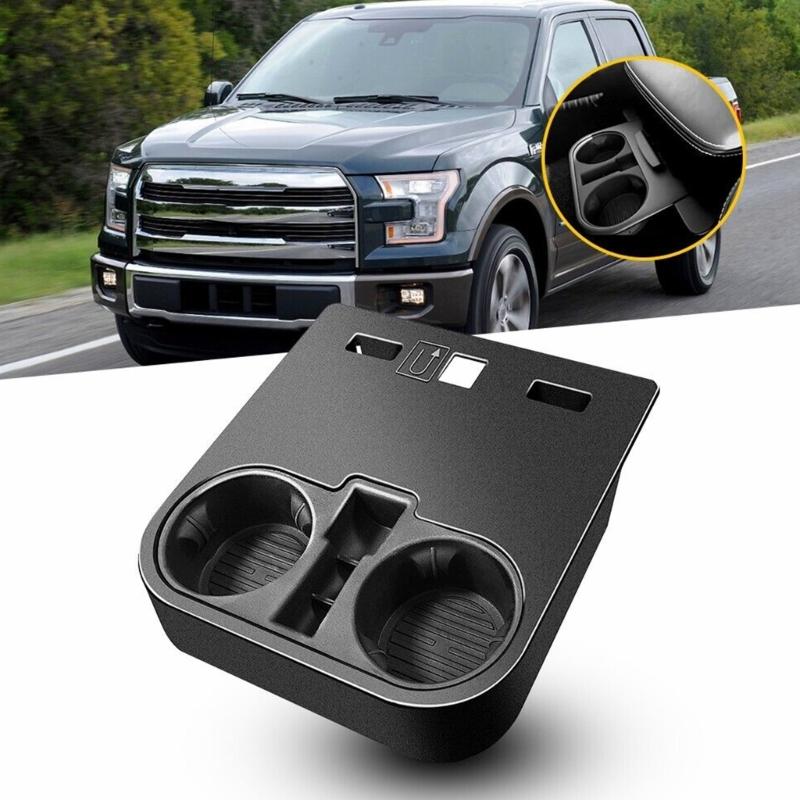 Consola centrală detașabilă Kit suport pentru pahare de apă pentru băuturi, potrivit pentru accesorii F150 F250 F350 F450 HC3Z2813562AB