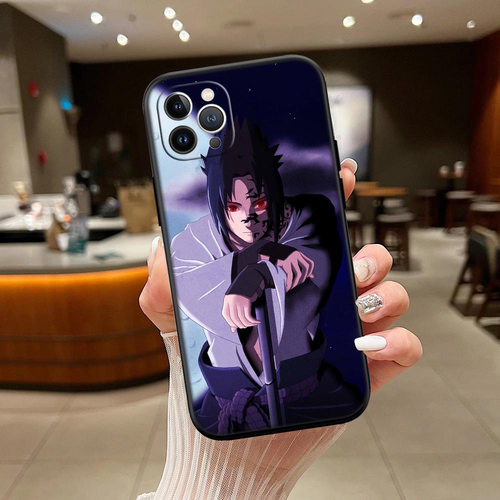RA28 Naruto Uchiha Sasuke Phone Case for Samsung Galaxy S20 S21 S22 Ultra FE + Plus A21S A22 A24 A25 A26 A30 A30S A31