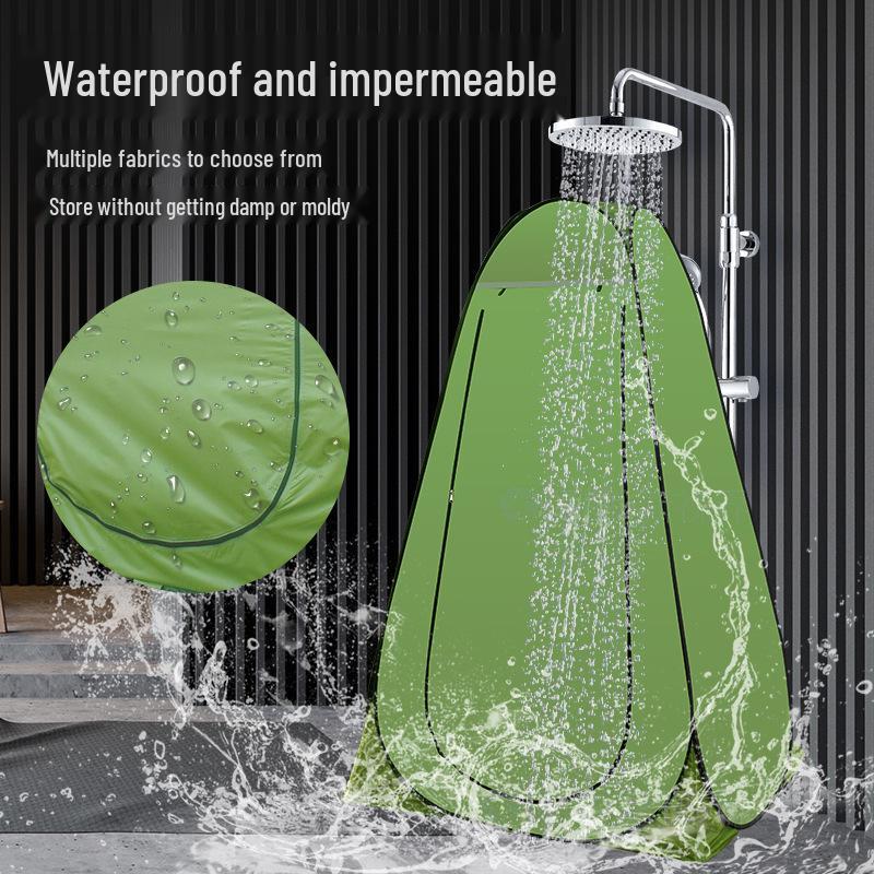 Portable Outdoor Shower & Changing Tent: Thickened Bathing & Mobile Toilet Shelter