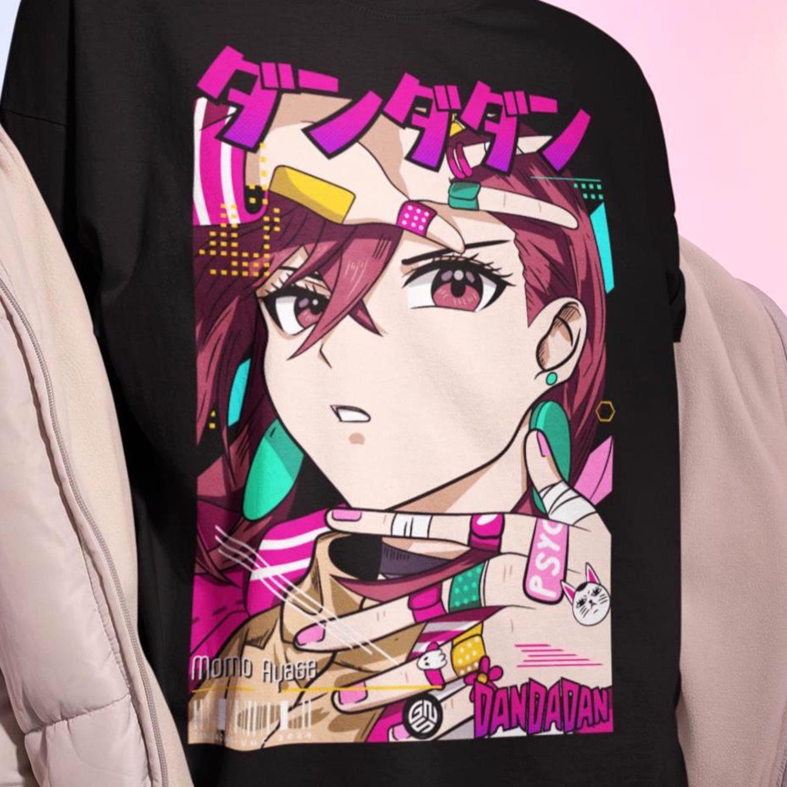 Momo Ayase Tshirt - Anime Cosplay Tee,Ayase Shirt L