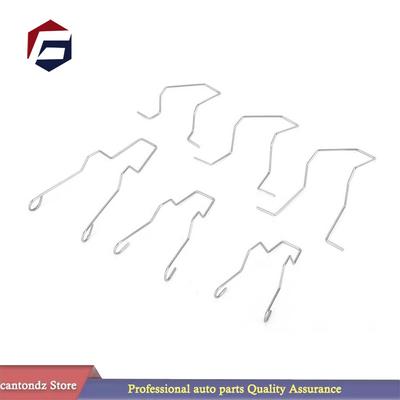 6pcs Headlamp Headlight Dip Dipped Beam Head Lamp Bulb Retaining Spring Clip Clamp for H1 H3 H4 H7 Steel