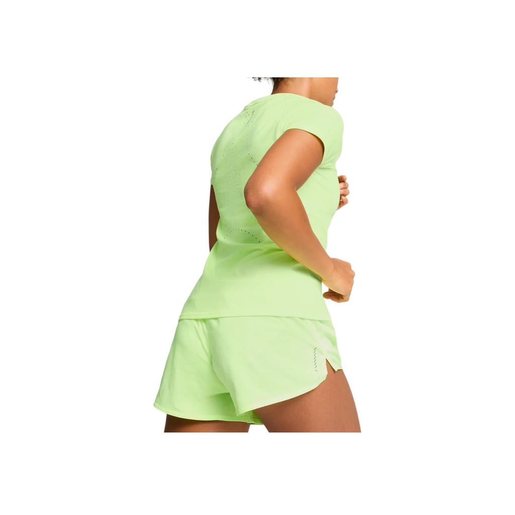 Puma Cloudspun Drycell Sports Versatile Round Neck Short Sleeve T-Shirt Women Tops Soda-Apple 524961-34