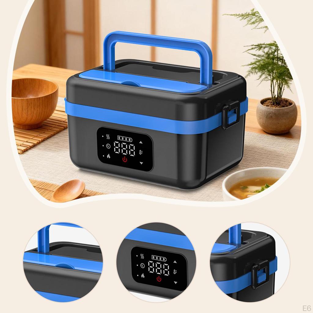 Electric Lunch Box Heat Preservation Portable for Adults Men Women Teens
