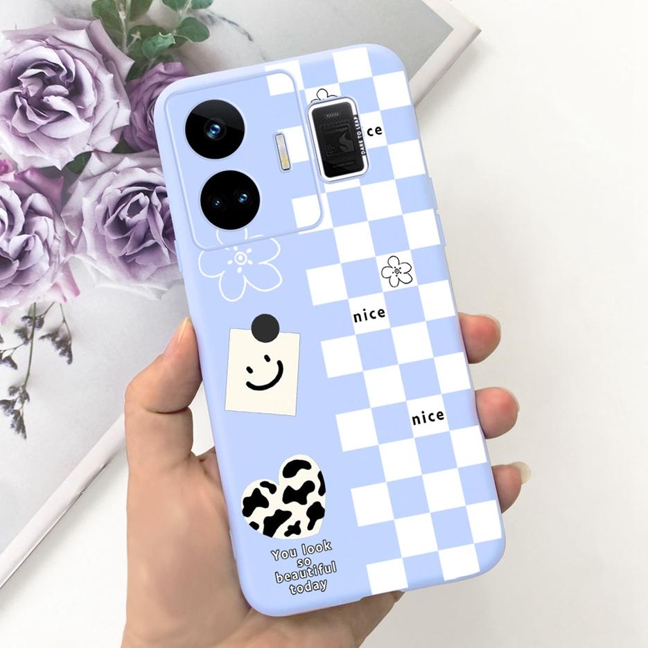 For Realme GT Neo 5 Case RMX3706 Stylish Art Painted Back Cover Soft TPU Phone Case For Realme GT Neo5 240W Fundas 6.74'' Bumper